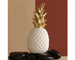 Moderne Ananas Ornamenten voor Woonkamer Decoratie, Polyresin Figuren, Unieke Geschenken en Kantooraccessoires