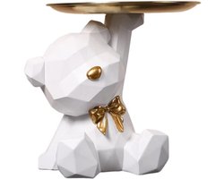 Moderne Beren Beeld Decoratie Schaal voor Woonkamer Kast en Bureau