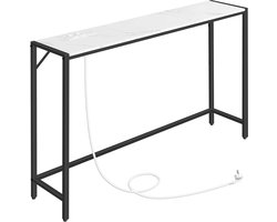 Moderne consoletafel - veelzijdig en stijlvol - 1 stuk - ijzer en marmer
