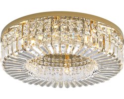 Moderne Dimbare Kristallen Plafondlamp Ø50cm voor Woonkamer en Slaapkamer