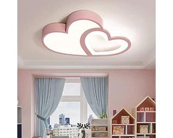 Moderne Dimbare Plafondlamp met Afstandsbediening voor Kinderkamer - Cartoon Design en Verzachte Kleuren