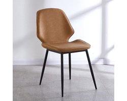Moderne Eetkamerstoel - Comfortabele Stoel - Eettafel Zitten - Milieuvriendelijk Materiaal