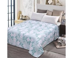 Moderne Gewatteerde Bedsprei voor Eenpersoons en Tweepersoonsbedden - Multifunctionele Sofadeken 140 x 200 cm