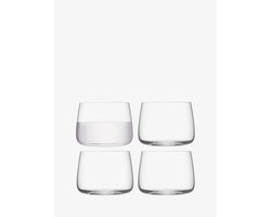Moderne glazen set - geschikt voor wijn en cocktails - set van 4 - vaatwasmachinebestendig