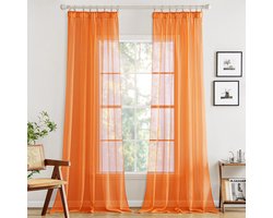 Moderne gordijnen - 100% polyester - set van 2 - 140 x 225 cm