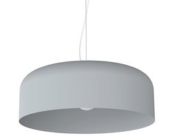 Moderne hanglamp cilindervorm 40cm-50cm - Grijze kroonluchter voor woonkamer en keuken