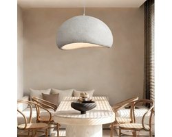 Moderne Hanglamp – Japans Design – Vogel Nest Vorm – Energiezuinige Verlichting – E27 Fitting – 40cm – 1 Stuk – Wit