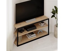 Moderne Hoek TV Meubel voor Televisies tot 43 Inch met Opbergplank
