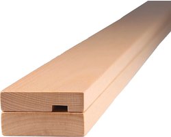 Moderne Houten Wandhanger voor Quilts en Wandtapijten - 60 inch