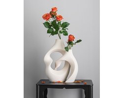 Moderne Keraamische Vazen Set | Abstracte Tafelcenterpieces | Minimalistische Woondecoratie | Perfecte Housewarming Cadeaus