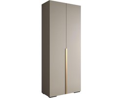 Moderne Kledingkast met Planken en Kledingroede voor Slaapkamer en Woonkamer - Ruime Opbergkast
