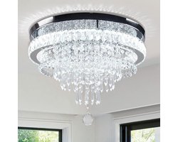 Moderne Kristallen Plafondlamp LED voor Woonkamer en Slaapkamer