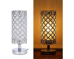 Moderne Kristallen Tafellamp voor Slaapkamer en Woonkamer