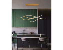 Moderne Kroonluchter Geschikt Verlichting Voor Keuken boven eettafel kookeiland Decoratie Lamp Goud kleur Led Lampen .
