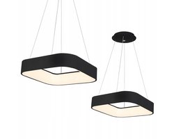 Moderne LED Hanglamp Zwart Ring Design 24W - Stijlvol & Elegant