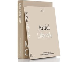 Moderne Minimalistische Decoratieve Boeken voor Thuis, 2 Stuks, Ideaal voor Woonkamer, Salontafel en Interieur Accent