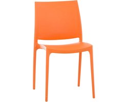 Moderne Oranje Stoel voor Thuis en Feesten