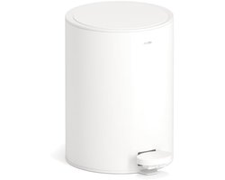 Moderne Pedaalprullenbak 3L - Zacht Sluitend en Vloerbeschermend