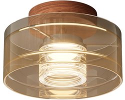 Moderne Plafondlamp Binnen Plafonniere Glazen voor Kinderkamer Slaapkamer Eetkamer Amber