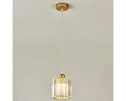 Moderne plafondlamp/kroonluchter - Creatieve hanglamp van transparant glas - Kleine glazen hanglamp voor keuken en eetkamer