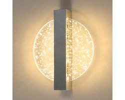Moderne Ronde LED Wandlamp voor Binnen - Warm Wit Licht