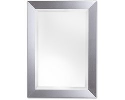 Moderne Spiegel 106x136 cm Zilver - Ellie
