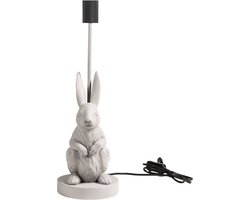Moderne Tafellamp Konijn – Decoratieve Lampvoet Dierfiguur – Zonder Lampenkap en Lichtbron