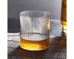 Moderne transparante waterglazen 300 ml - robuuste sap- en wijnglazen (set van 4)