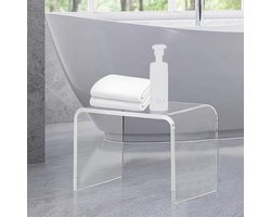 Moderne U-vormige Acryl Eettafel met Ronde Hoeken
