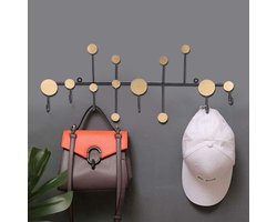 Moderne Wandkapstok met 6 Haken voor Badkamer, Keuken en Woonkamer