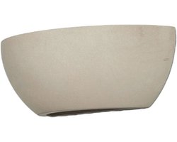 Moderne Wandlamp in Aluminium en Beton voor Hal - Uplighter en Wandlamp