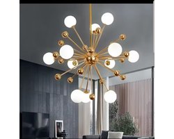 Moderne Wereldwijde LED Kroonluchter Keuken, Woonkamer, Slaapkamer , Zolder hanglamp Organisch Glas Acryl Kunstmatige Satelliet Decor verlichting.