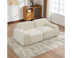 MODFU - Modulaire Bank - Zonder Montage - Framevrije Constructie - Chenille - Beige