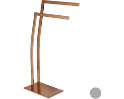 Modieuze handdoekhouder - Roestvrij staal - Flexibel gebruik