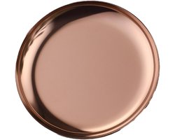 Modieuze Ronde Sieraden & Make-up Kom - Rozen Gouden Opbergschaal voor op je La dressingtafel