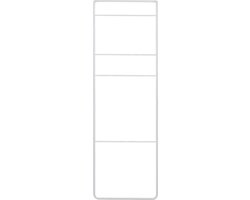 Modo Handdoekladder White | Wit | Staal