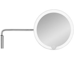 Modo Led Make Up Spiegel Wand Polished | Grijs | Staal