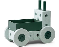 Modu Activity Toy Baby Walker - Open Ended Play - Loopwagen Baby - Looptrainer - Blokken - Ocean Mint / Forest Green