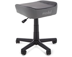 modul Poef, zwart en grijs
