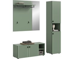 Modulaire garderobekast op wielen - Ruimtebesparende opbergoplossing