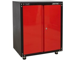 Modulaire Kast - Opbergkast Werkbank - Garage Organisatie - Verstelbaar Werkblad - 665 mm - Meerkleurig