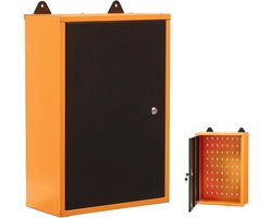 Modulaire Metalen Kast 60x40x20cm met Planken en Gereedschapspaneel - Opbergkast voor Kantoor en Werkplaats