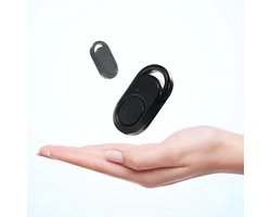 MOJOGEAR Bluetooth remote shutter - Afstandsbediening voor smartphone camera – Robuust – Sleutelhanger model - Zwart