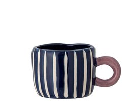 Mok aardewerk blauw Nini