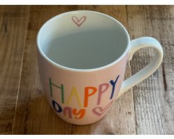 Mok be happy en mok happy day