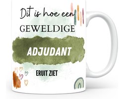 Mok bedrukken met beroep Adjudant