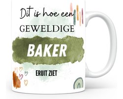 Mok bedrukken met beroep Baker
