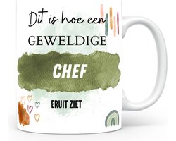 Mok bedrukken met beroep Chef