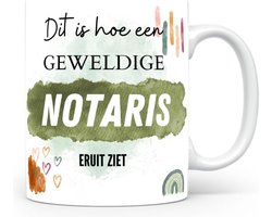 Mok bedrukken met beroep Notaris