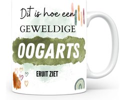 Mok bedrukken met beroep Oogarts
